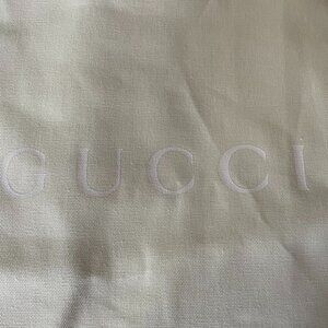 Gucci Cotton Dust Bag - 12x17in
